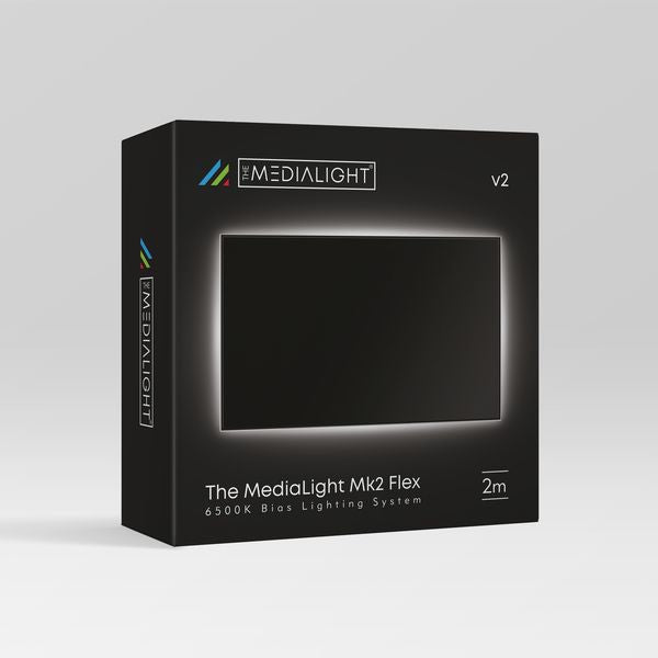 The MediaLight Mk2 v2 - Éclairage arrière de confort visuel pour TV