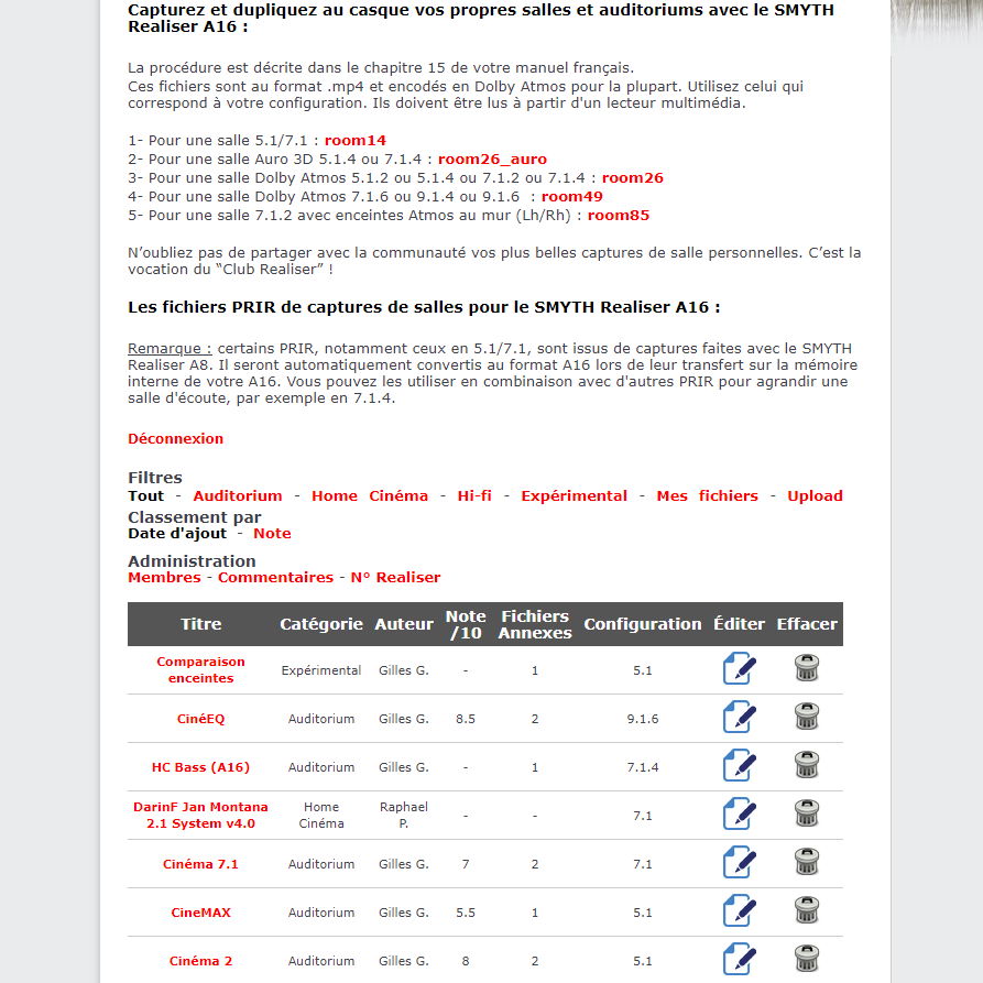 Club Realiser, accès 1 an