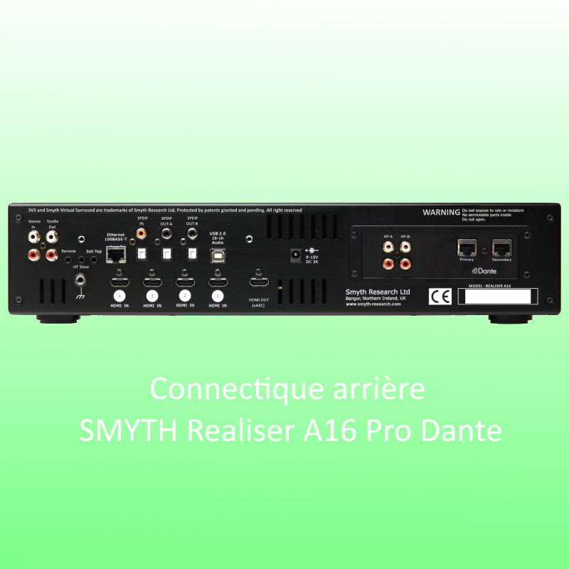 SMYTH Realiser A16 2U Dante