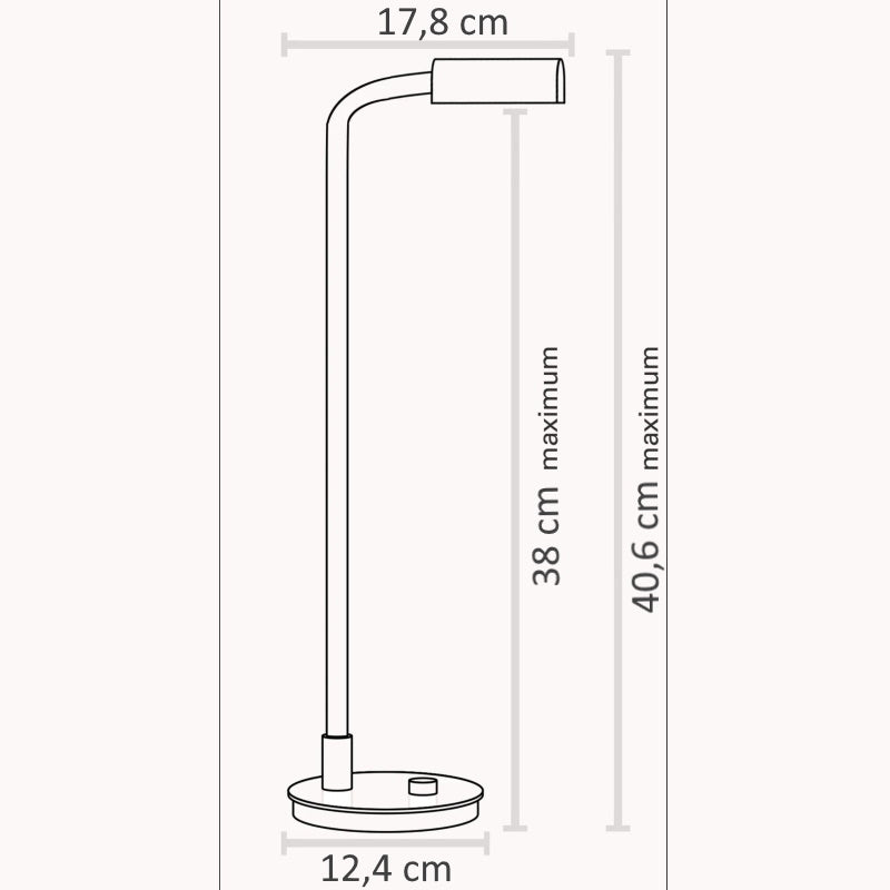 Lampe de bureau LED D65 Ideal-Lume Pro Medialight Mk2