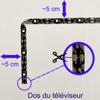 The MediaLight Mk2 v2 - Éclairage arrière de confort visuel pour TV