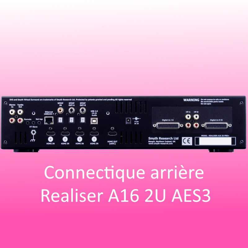 SMYTH Realiser A16 2U AES3