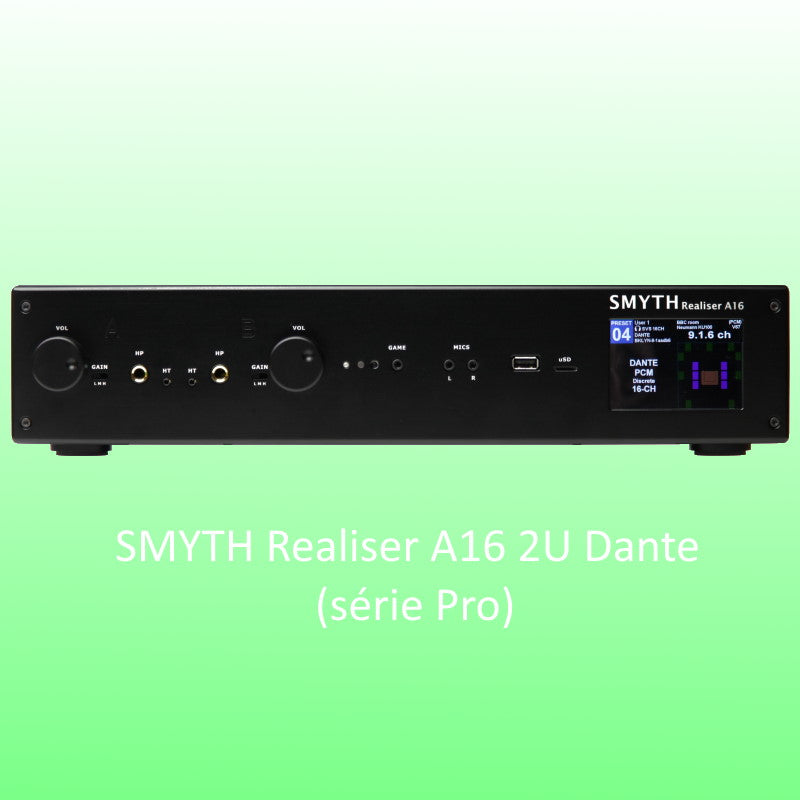 SMYTH Realiser A16 2U Dante