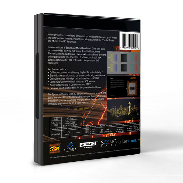 Spears & Munsil Ultra HD Benchmark (3 disques)