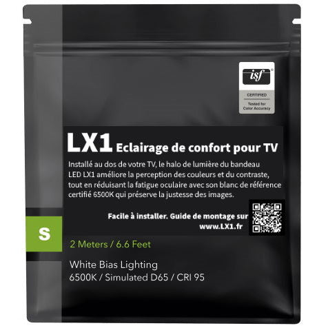 LX1 - Éclairage de confort pour TV