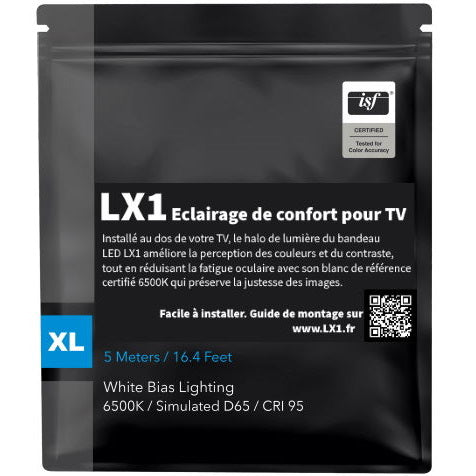LX1 - Éclairage de confort pour TV