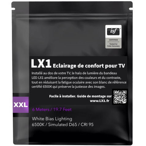LX1 - Éclairage de confort pour TV